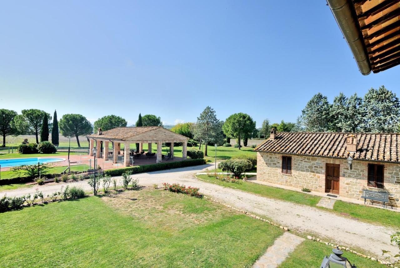 Villa I Casali Della Ghisleria Ospedalicchio Exterior foto